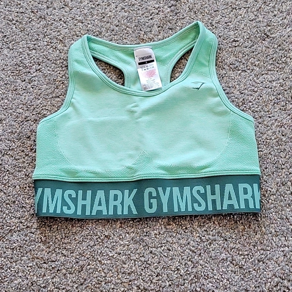 Gymshark Sports Bra Small Aqua/Teal